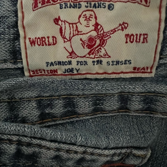 True religion Joey distressed women’s jeans size 25 inseam 28” - Picture 2 of 9